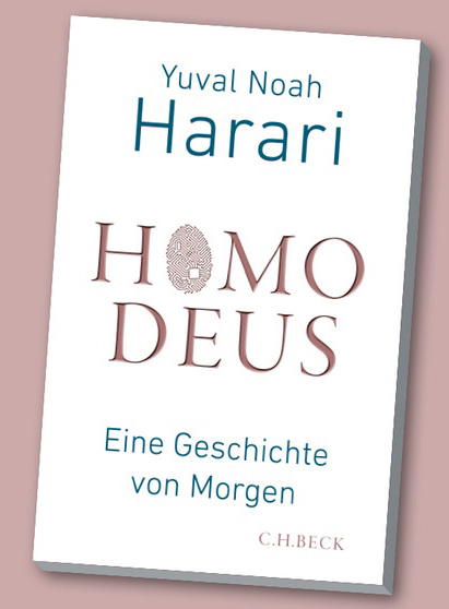 Buchcover Harari Homo Deus