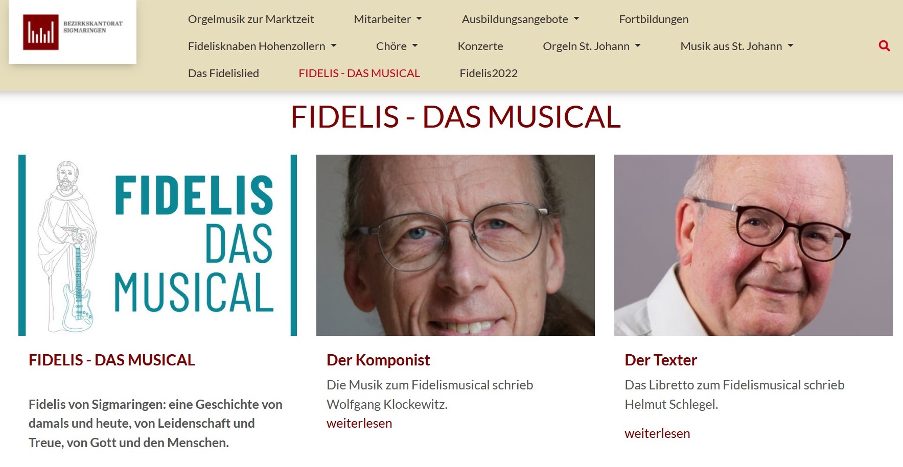 Fidelis Autor und Komponist